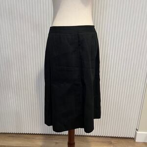 KATE HILL Women's Textured Pencil Skirt Size 6 In Black